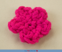 How to Crochet a Five Petal Flower for Beginners