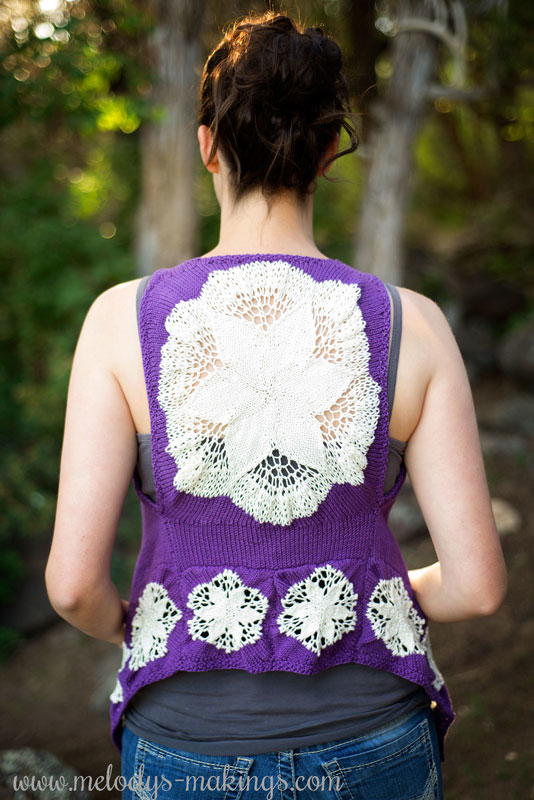 Stunning Sun Struck Vest Knitting Pattern