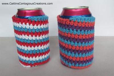 Spiral Can Cozy Crochet Pattern