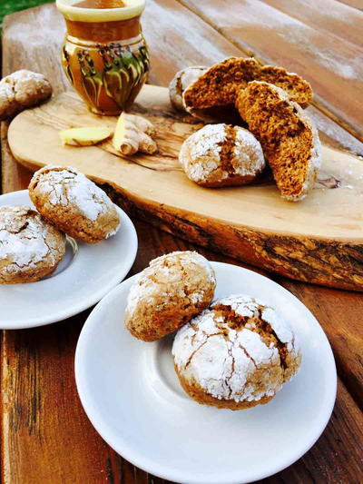Gluten-Free Organic Turmeric and Ginger Cookies