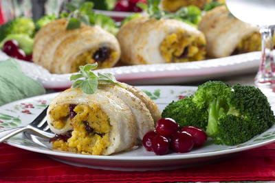 Holiday Stuffed Fish Fillets