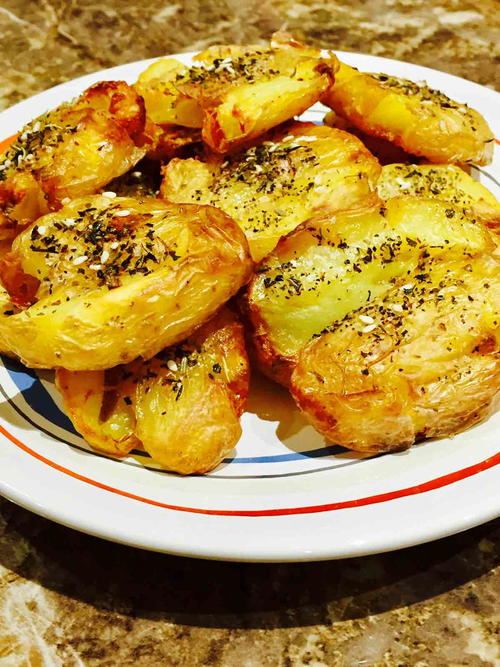 Crusty Baked Potato Spuds