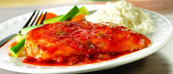 Quick and Spicy Orange Picante Chicken