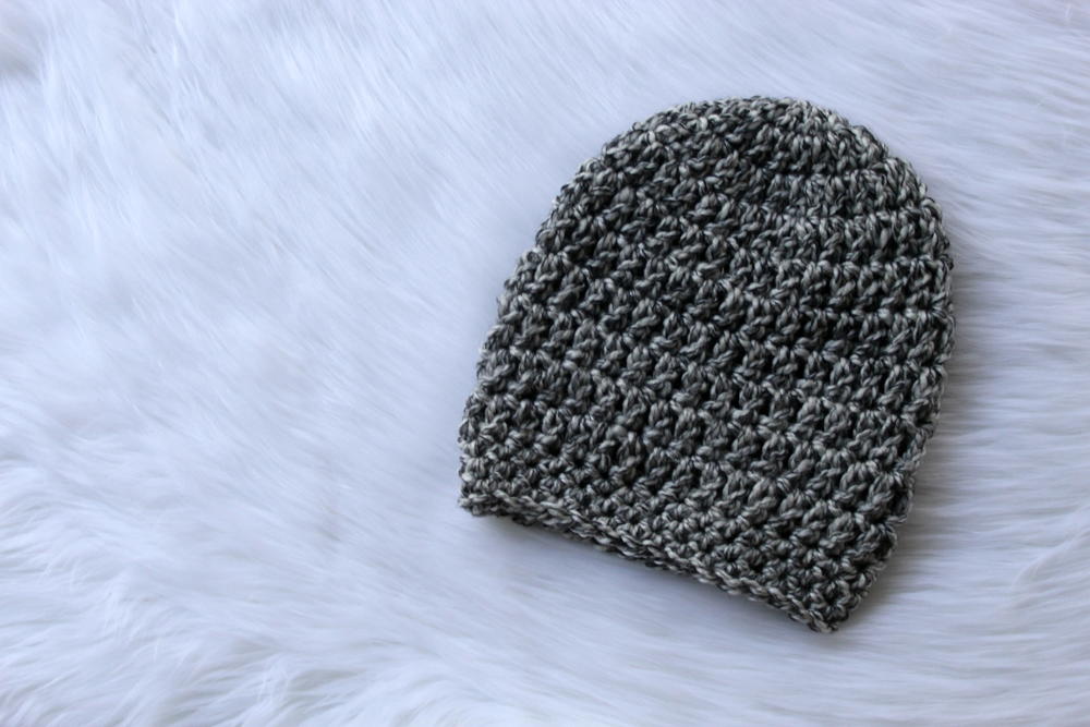 Easy Peasy Chunky Slouch Hat | AllFreeCrochet.com