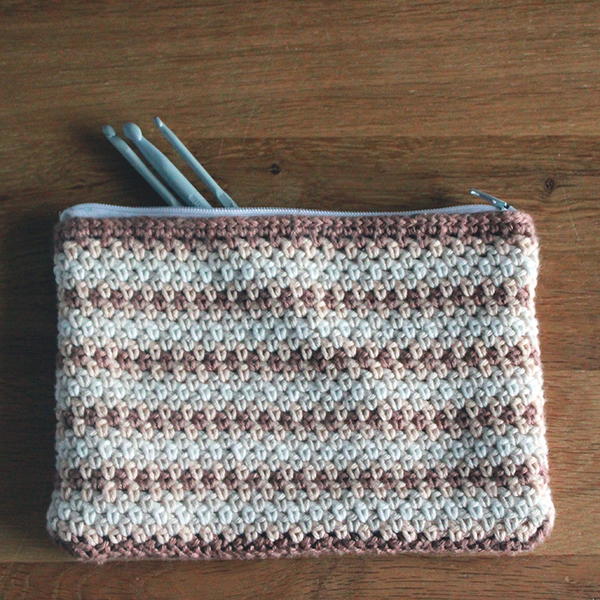 Crochet Zipper Pouch
