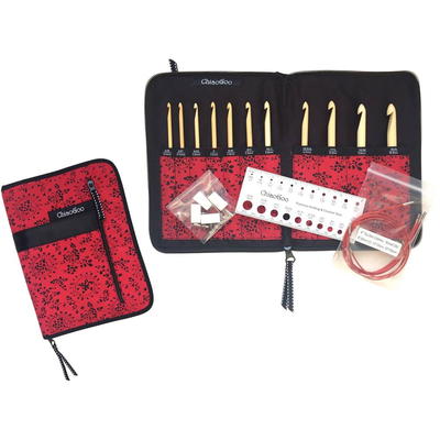 T-SPIN Tunisian Interchangeable Needle and Case Set