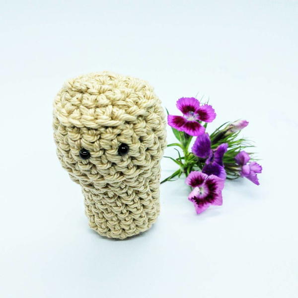 Amigurumi Cork - for Cork Gnomes