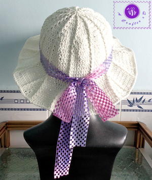 Simple Crochet Sun Hat