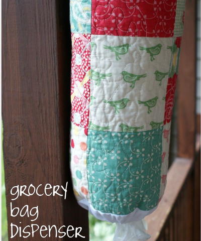 Grocery Bag Dispenser Quilting Project