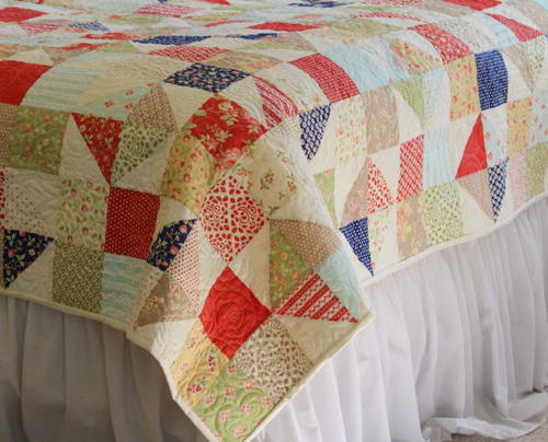 Avalon Scrappy Summer Quilt