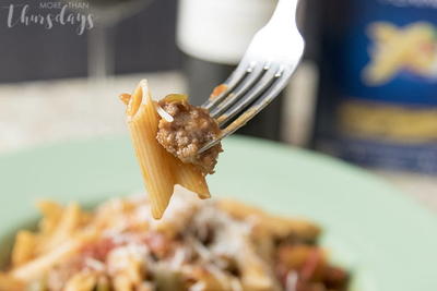 Instant Pot Sausage & Peppers Pasta