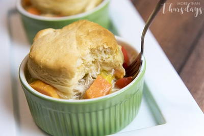 Chicken and Roasted Vegetable Pot Pie