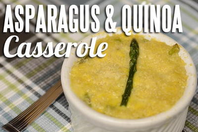 Asparagus Quinoa Casserole