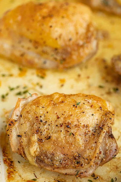 Baked Chicken Thighs 
