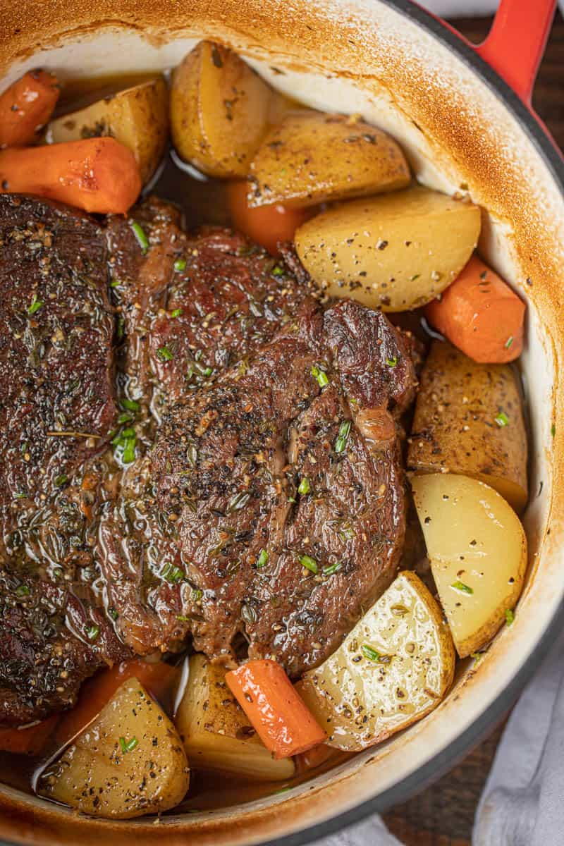Make This Easy Pot Roast With Vegetables On The Stovetop Recipe In ...