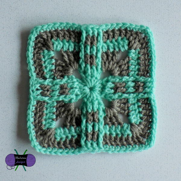 Native Sun Crochet Square