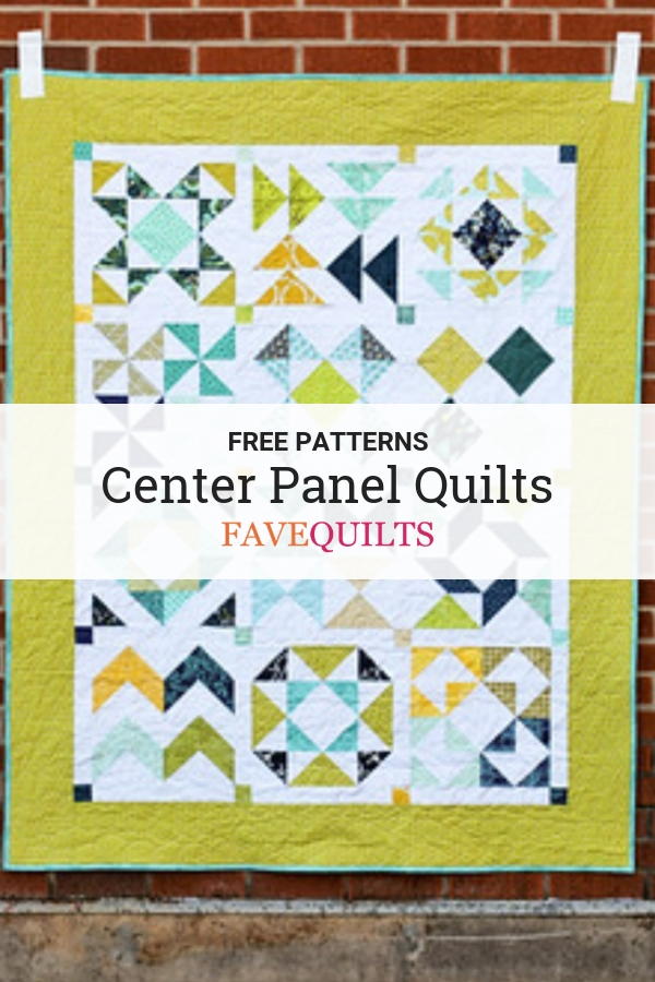 9 Center Panel Quilt Patterns
