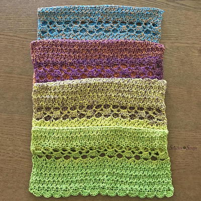 Spice Road Easy Crochet Scarf