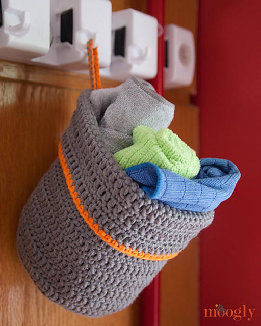 Hanging Crochet Basket