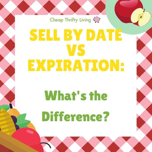 The Difference Between Sell By Date vs Expiration Date