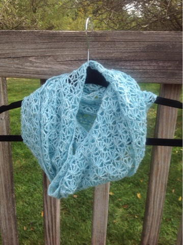 Soft Breeze Crochet Infinity Scarf