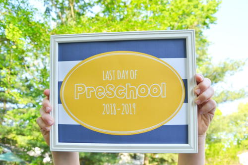Free Printable Last Day of School Signs 2019