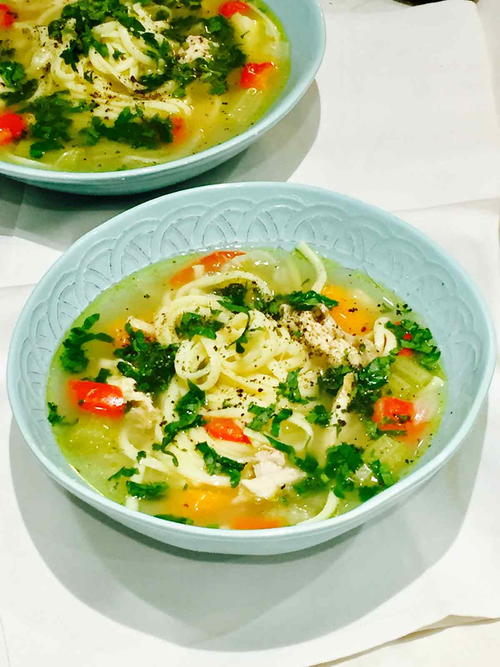 Warming Chicken Soup