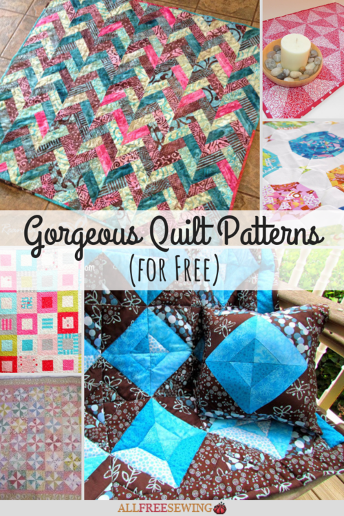 Bee Quilt Pattern | AllFreeSewing.com
