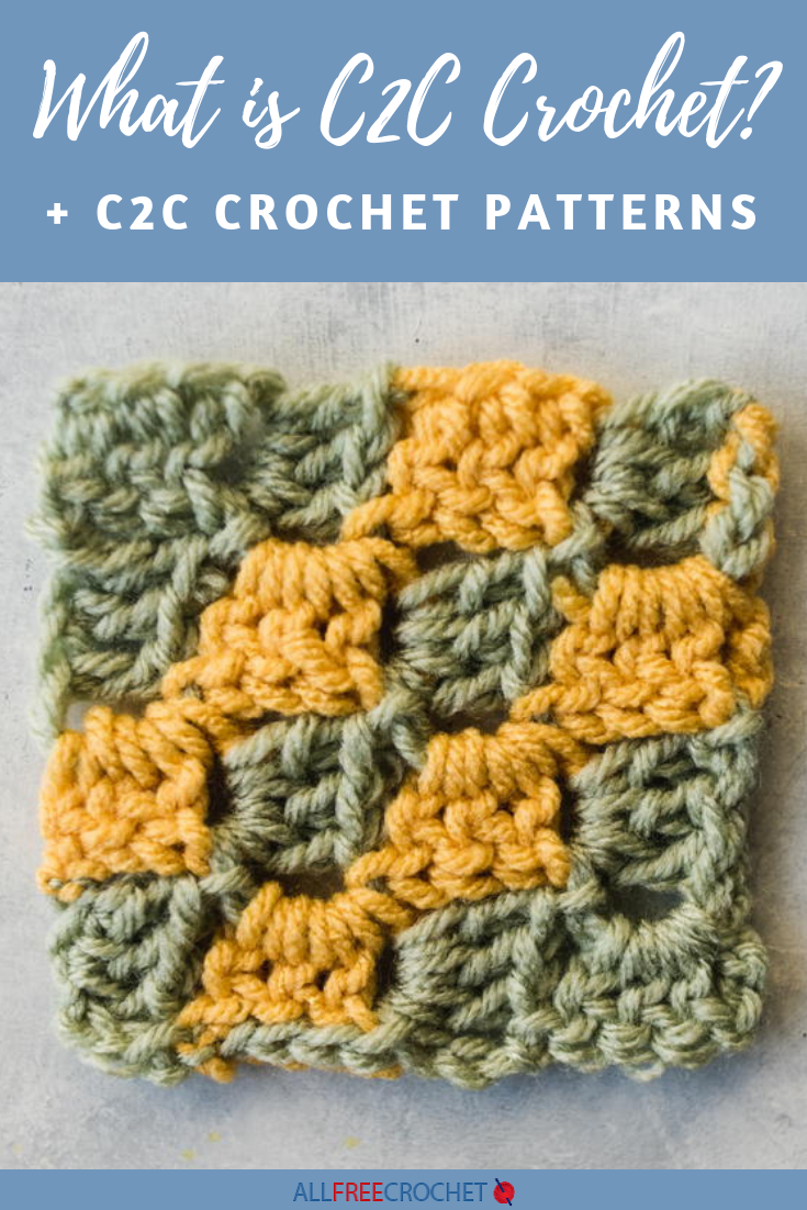 What is C2C Crochet? Corner to Corner Guide | AllFreeCrochet.com