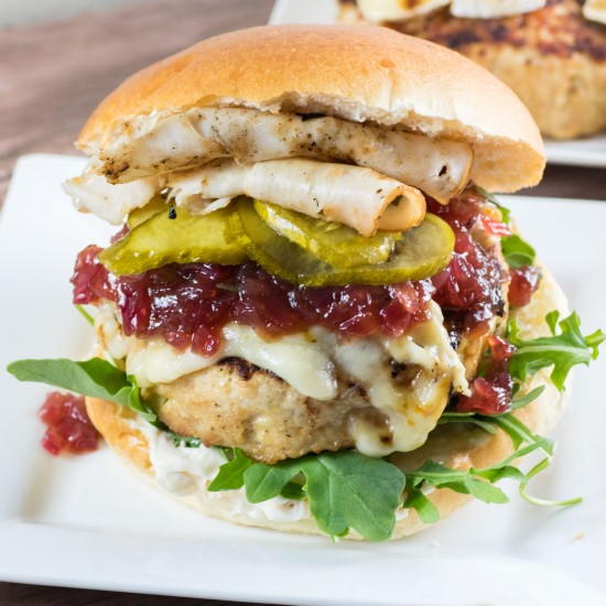 Giant Juicy Turkey Burger