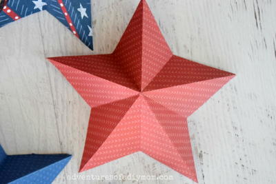 3D Paper Stars