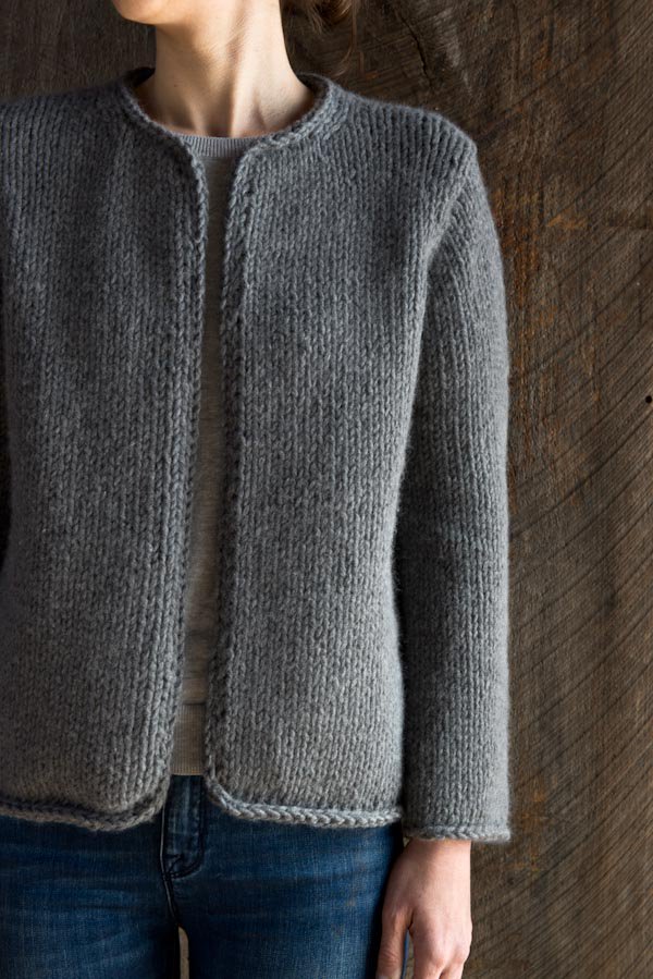 Classic Knit Jacket | AllFreeKnitting.com