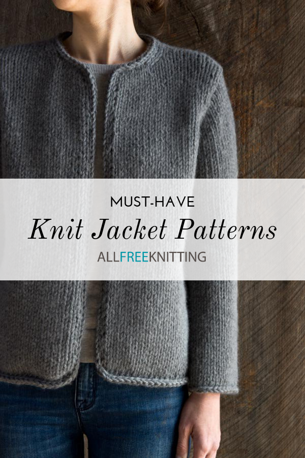 10 Must-Have Knitted Jacket Patterns | AllFreeKnitting.com