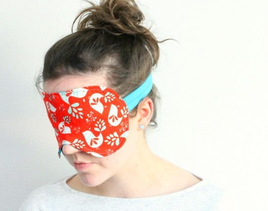 Oversized DIY Sleep Mask