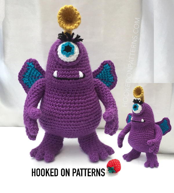 Purple People Eater Monster Toy