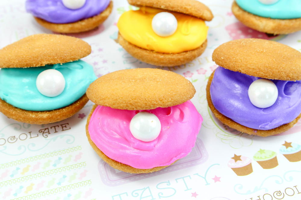 Clam Shell Cookies | AllFreeKidsCrafts.com