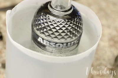 How to Remove Absolute Vodka Bottle Label