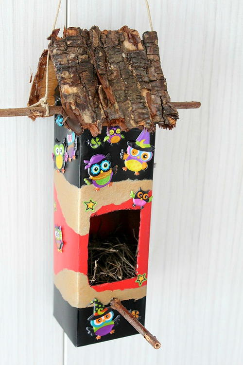 DIY Birdhouse Upcycle