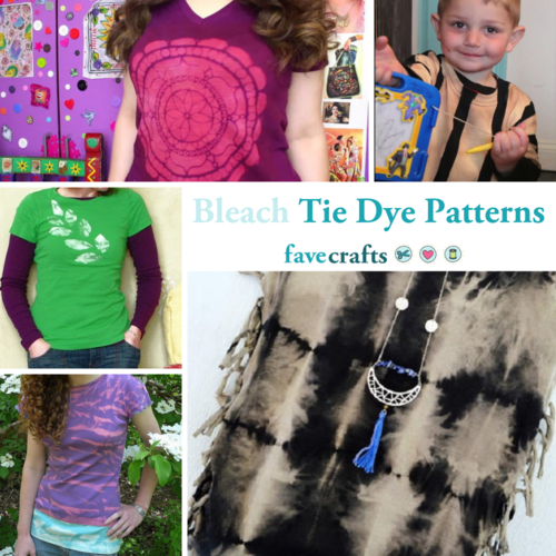 Bleach Tie Dye Patterns