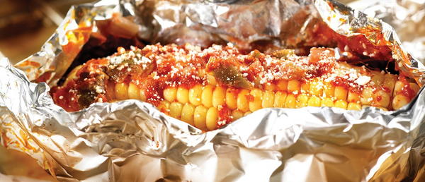 Grilled Mexican Corn on the Cob