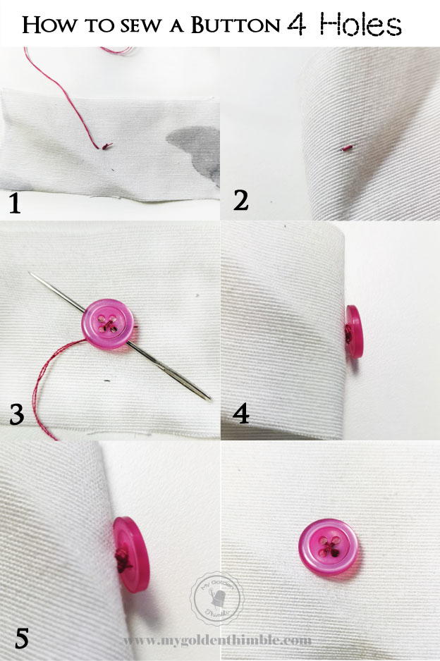 How to Sew a Button (with Pictures) - wikiHow