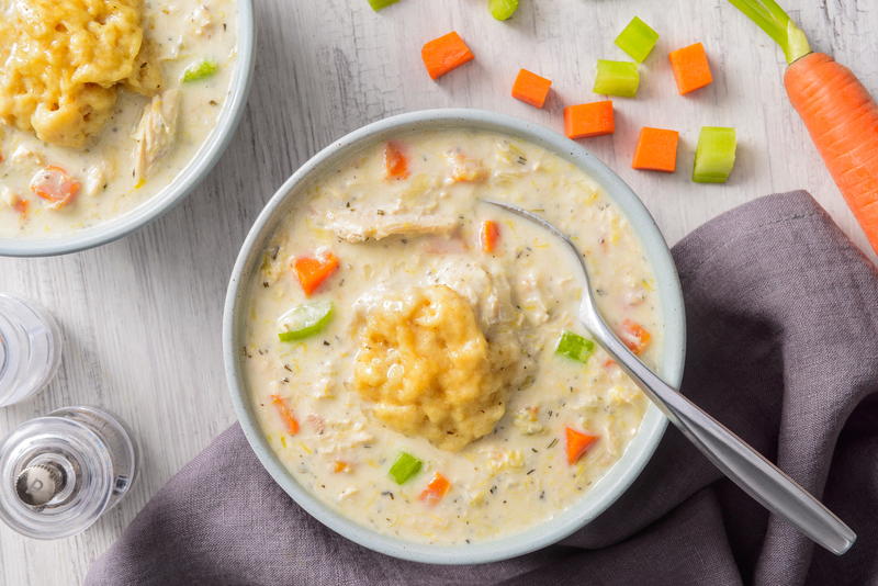 Creamy Chicken and Buttermilk Dumplings