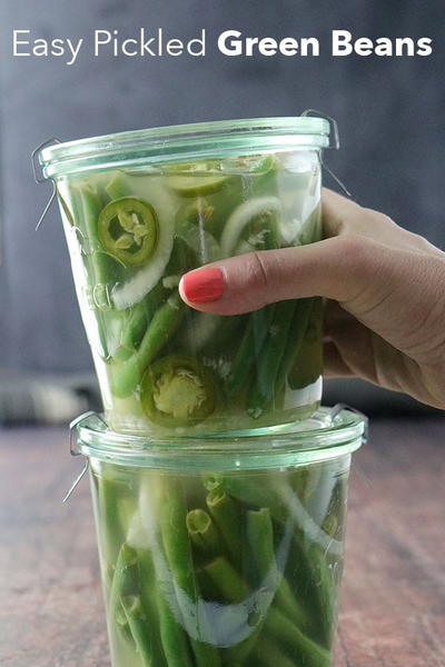Green Bean Refrigerator Pickles