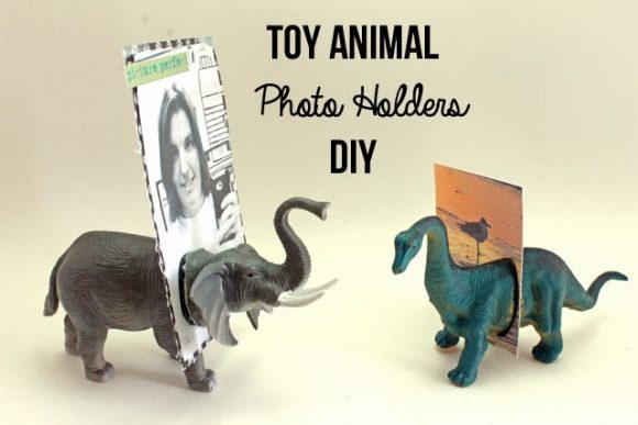 Toy Animal Photo Holders