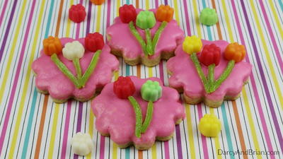 Easy Juju Flower Sugar Cookies