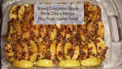 Baked Cinnamon Apple Pork Chops