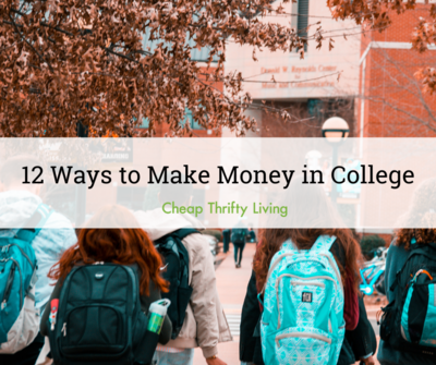 11 Ways to Make Money in College