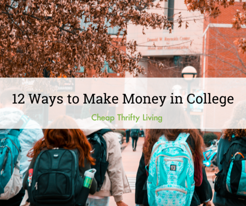 Ways to Make Money in College