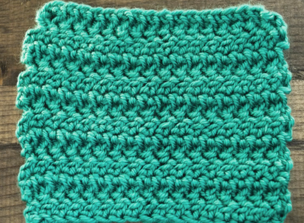 Learn the Herringbone Double Crochet Stitch Left-Handed Tutorial