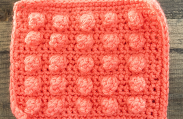 How to Crochet a Popcorn Stitch Left-Handed Tutorial